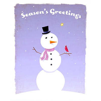 illustration of Greeting Card