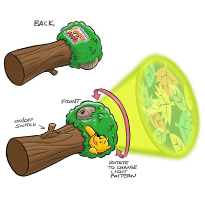 illustration of Concept sketch for proposed educational toy.