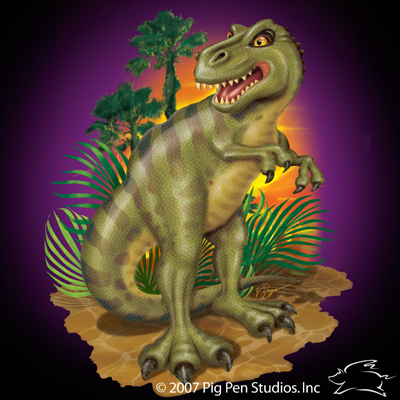 illustration of T Rex