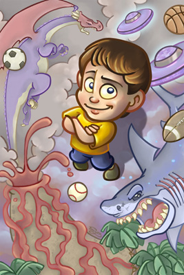 illustration of Illustration for a children's book 