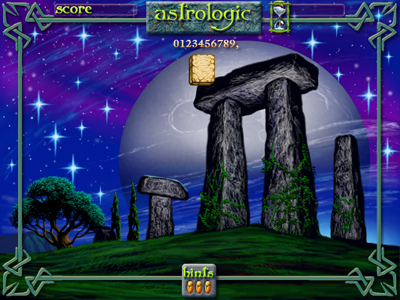 illustration of A playfield screen for a somewhat popular tile style game.