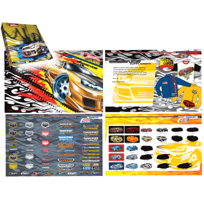 illustration of Hot Wheels Global Style Guide. Over 100 logos, graphics, patterns, product designs, product graphics and illustrations.