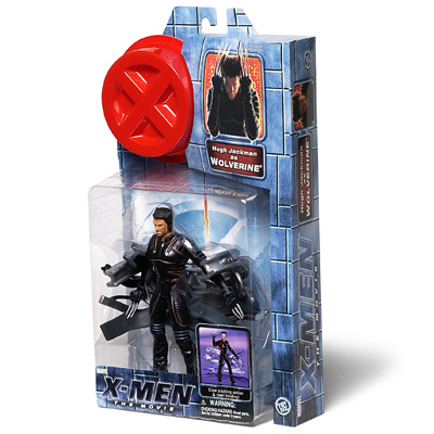 illustration of “X-Men: The Movie” package design system for Marvel Entertainment, Inc.
