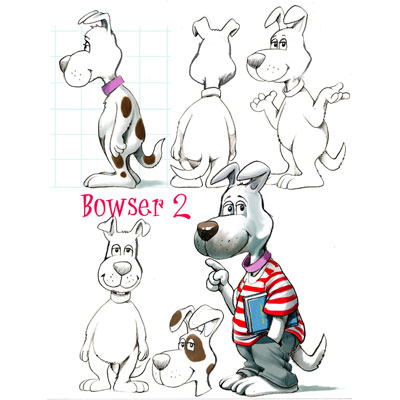 illustration of 2D, Illustration, Character Development, Animals, Humorous, Early Childhood, School Age, Tweens