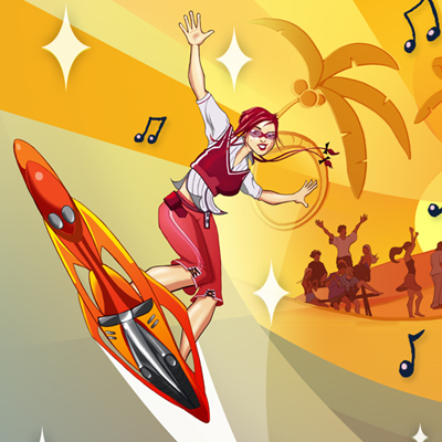 illustration of 2D, Hand-Drawn, Illustration, Advertising, Character Development, Print, Cartoon, Comics, Licensed Characters, Sci-Fi / Fantasy, School Age, Tweens, Teens, Adults