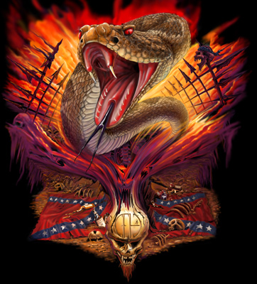 illustration of Music group, Pantera, commissioned me to do an illustration for their upcoming tour.