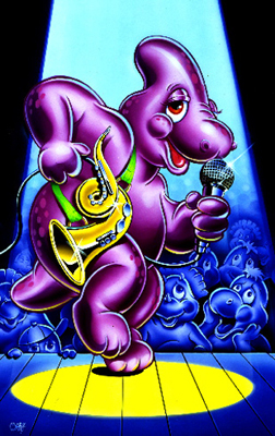 illustration of Dino Dinosaur Cover