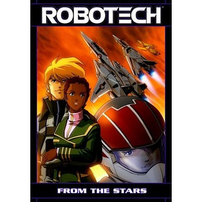illustration of Trade paperback cover art of Robotech: From the Stars from DC Comics. Originally published by Wildstorm Productions.