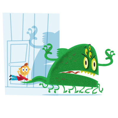 illustration of Green Monster