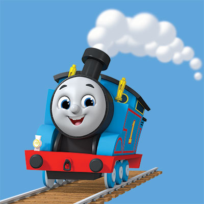 illustration of 3D cgi illustration of Thomas the Tank Engine