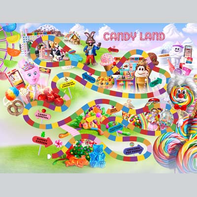 illustration of Advertising, Product Illustration, Board Games, Early Childhood