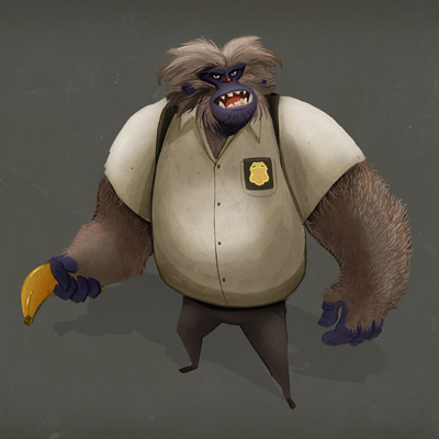 illustration of Baboon Cop - Character Design
Tinman Creative Studios
http://www.tinman.tv