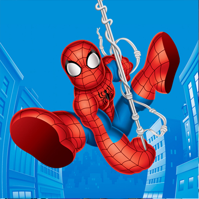 illustration of Spider-Man Friends illustrations