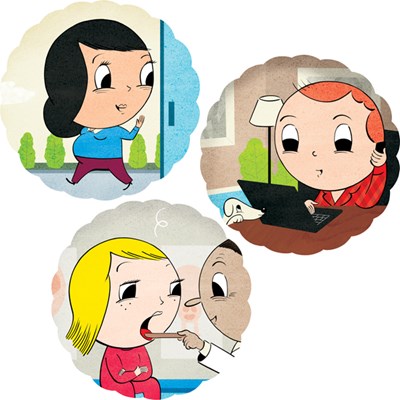 illustration of 2D, Illustration, Character Development, Cartoon, Conceptual