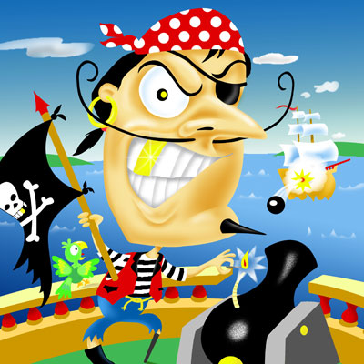 illustration of An illustration for a party goods ensemble