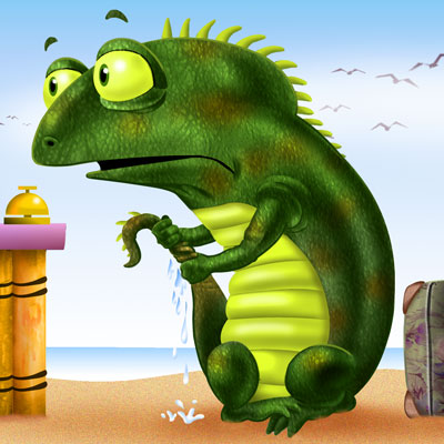 illustration of An illustration for the book Hostess with the mostess