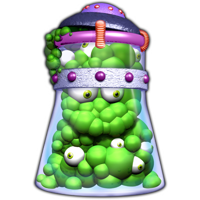 illustration of Character developed for Halloween signage at Target Stores