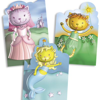 illustration of 5 Year Birthday Card