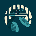 illustration of Star Wars stickers illustration.