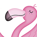 illustration of Flamingo character