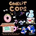 illustration of Chocolate Cops 
Illustration, character designs, background art and assets for mobile game app