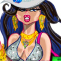 illustration of Lady luck-Illustration, character designs, slot game, gaming etc