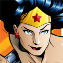 illustration of DC Comics superheroine Wonder Woman