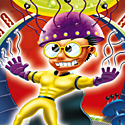 illustration of Mind Machine leisure game dvd cover illustration