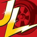 illustration of “Johnny Lightning” brand identity redesign for RC2 Brands, Inc.