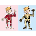 illustration of 2D, Illustration, Character Development, Early Childhood, School Age, Tweens