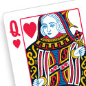 illustration of We illustrated and designed a deck of standard playing cards. The project also included designing the company's logo and deck package.