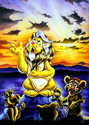 illustration of Lion King Cover