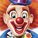 illustration of Magic Clown character.