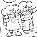 illustration of Build-A-Bear license illustration and activity design