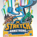 illustration of Stretch Armstrong display & packaging illustrations