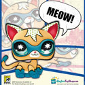 illustration of Littlest Pet Shop illustrations for Comic Con exclusive.